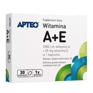Apteo Witamina A+E 30 kapsułek