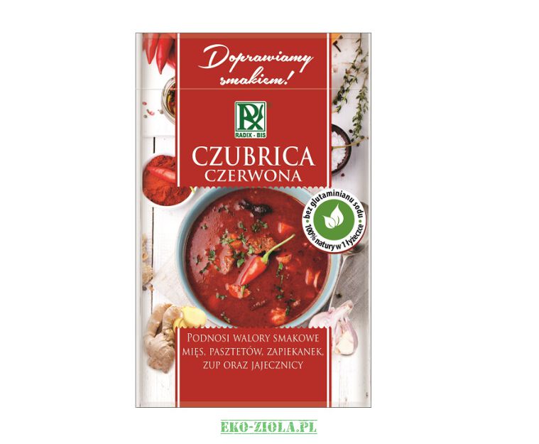Radix Przyprawa czubrica czerwona 25g