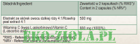 Bio Herbs Witamina C z Ekstraktem z Dzikiej Roży 650 mg - 80 kapsułek - 2