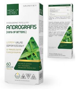 Medica Herbs Andrografis King of Bitters 400mg 60kaps