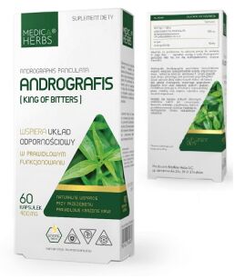 Medica Herbs Andrografis King of Bitters 400mg 60kaps