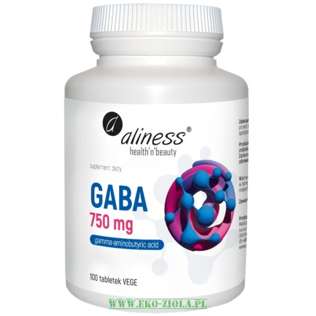 Aliness Gaba 750mg 100kaps