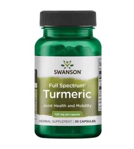 Swanson Turmeric Kurkuma 720mg 30kaps