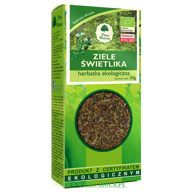 Dary Natury Świetlik ziele EKO 50g