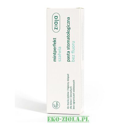 Ziaja Pasta do zębów Szałwia (bez fluoru) 75ml