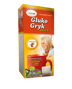 Mir-Lek Herbata Gluko Gryk MAX 60x2,5g