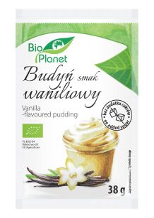 Bio Planet Budyń smak waniliowy BIO bez cukru 38g