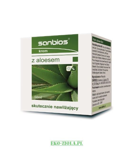 Sanbios Krem z aloesem 50ml