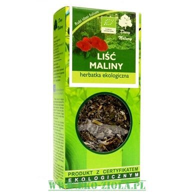 Dary Natury Malina liść EKO 25g