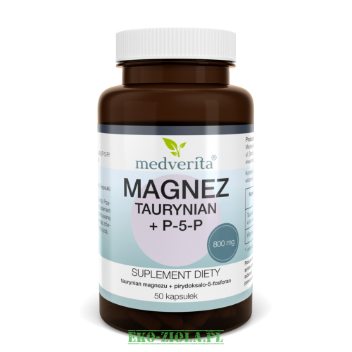 Medverita Magnez taurynian 50kaps