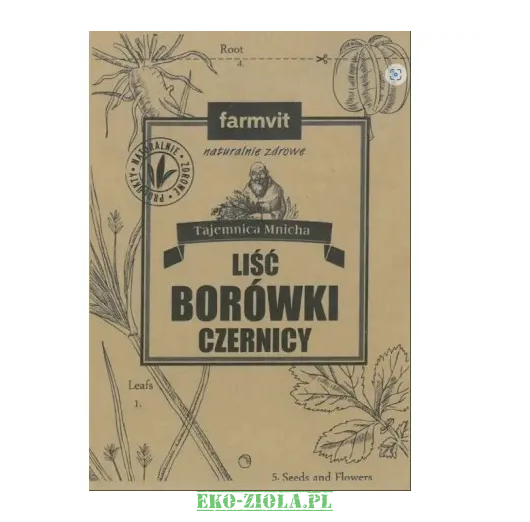 Farmvit Borówka czernica liść 50g