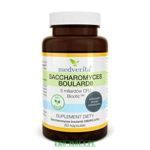 Medverita Saccharomyces boulardii Biootic™ 5 miliardów CFU - 60 kapsułek