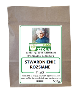 Wsparcie i profilaktyka przy - Stwardnienie Rozsiane  - zestaw mieszanki ziół wg Klimuszko 550g