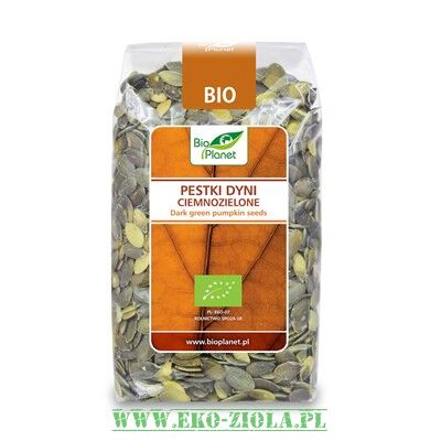 Bio Planet Pestki dyni ciemnozielone BIO 350g