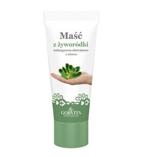 Gorvita Maść z żyworódki wzbogacona ekstraktem z aloesu 130ml