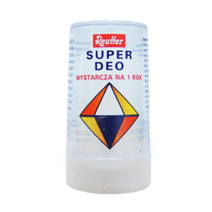 Dezodorant Deo Kryształ naturalny przeciw poceniu  50g - wystarczy na 1 Rok, Reutter