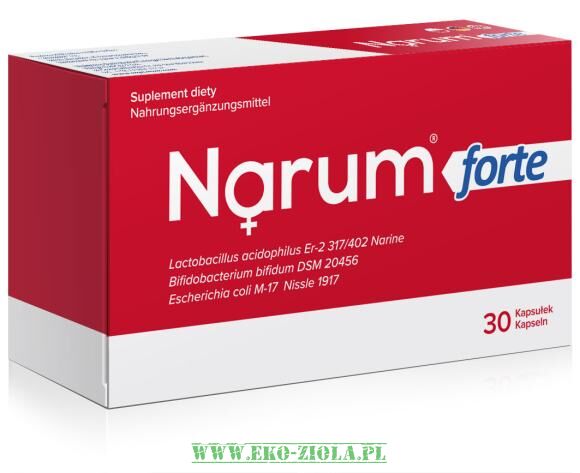 Narum forte 100mg 30kaps (czerwony)