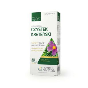 Medica Herbs Czystek kreteński 500mg 60kaps