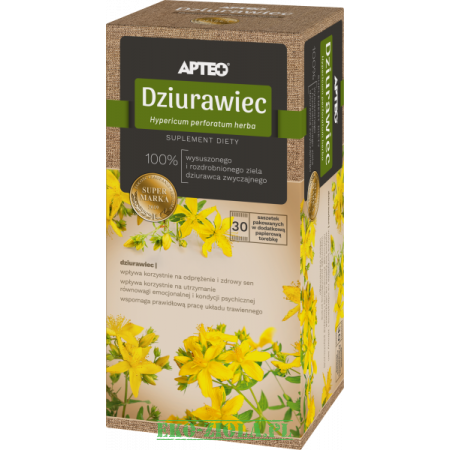 Apteo herbata Dziurawiec 30x1,5g