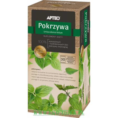 Apteo herbata Pokrzywa 30x1,5g