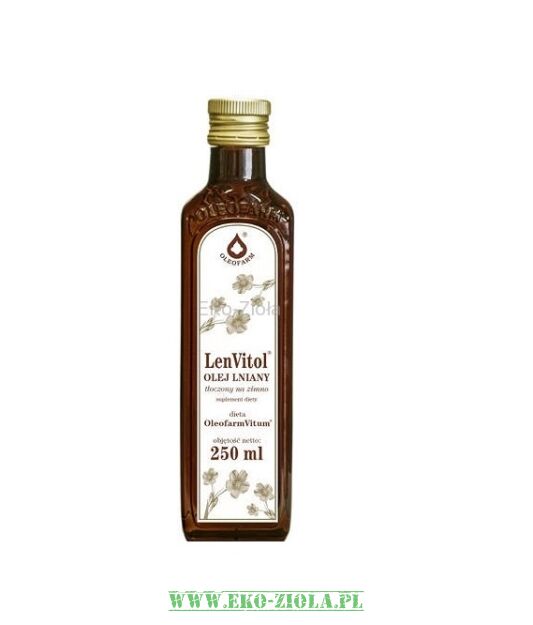Oleofarm Olej lniany lenvitol 250ml