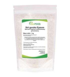 Vivio DeliFood Siarczan magnezu (sól gorzka Epsom) 1000g