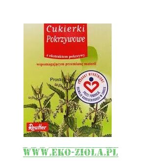 Reutter Cukierki Pokrzywowe 50g