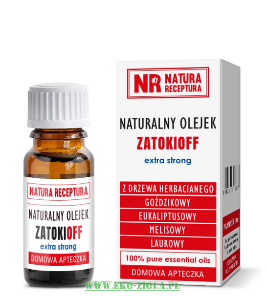 Natura receptura Olejek naturalny ZATOKIOFF extra strong 10ml