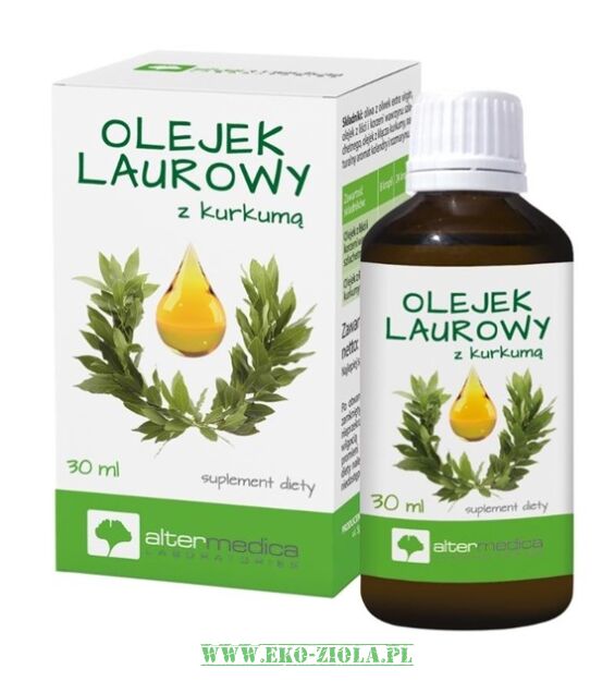 Alter Medica Olejek laurowy z kurkumą 30ml