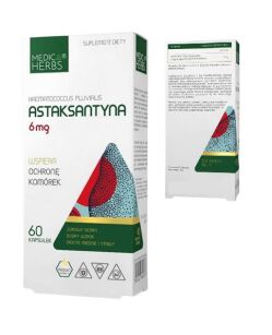 Medica Herbs Astaksantyna 6mg 60kaps
