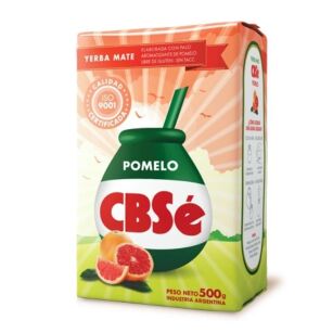 Yerba Mate CBSe Elaborada Con Palo, Pomelo (Grejpfrut) 500g