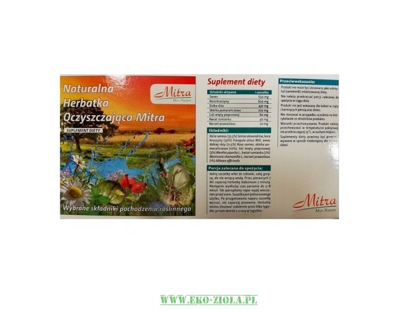 Mitra herbata oczyszczająca 30saszetek
