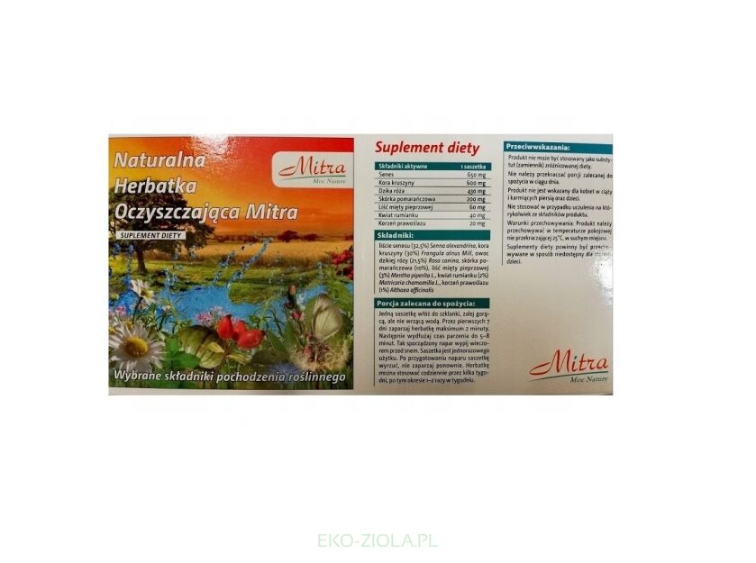 Mitra herbata oczyszczająca 30saszetek