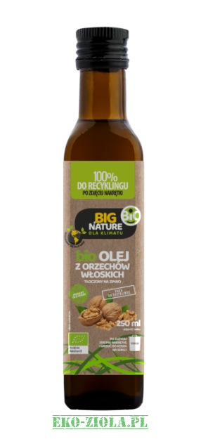 Big Nature Olej z orzechów włoskich BIO 250ml