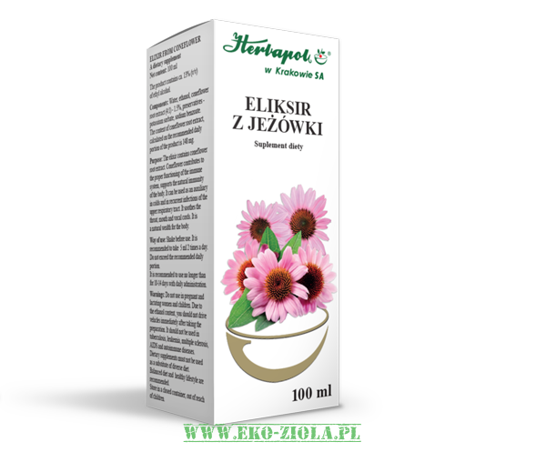 Herbapol Kraków Eliksir z jeżówki 100ml