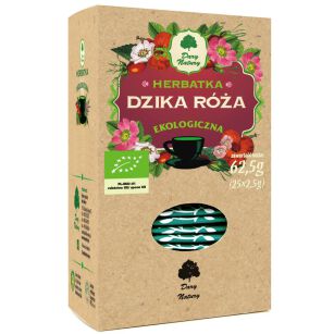 EKO Dzika Róża herbata 25x2,5g, Dary Natury