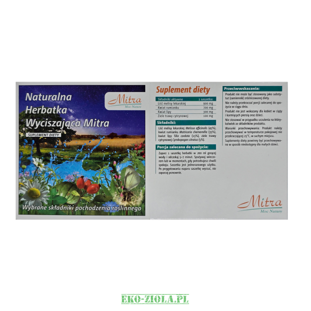 Mitra herbatka wyciszająca 30x2g