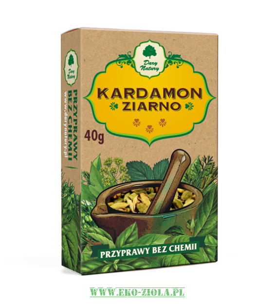 Dary Natury przyprawa Kardamon ziarno 40g