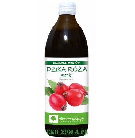 Alter Medica Sok z dzikiej róży (dzika róża) 500ml