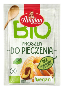 Amylon Proszek do pieczenia BIO B/GL 12g