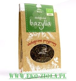 Dary Natury przyprawa EKO Bazylia 25g