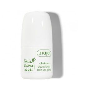 Dezodorant deo Roll-on Oliwkowy , bez soli glinu (bez aluminium) 60ml, Ziaja