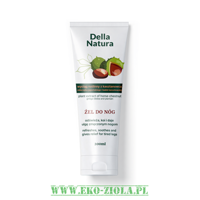 Della Natura Żel z kasztanowca 200ml