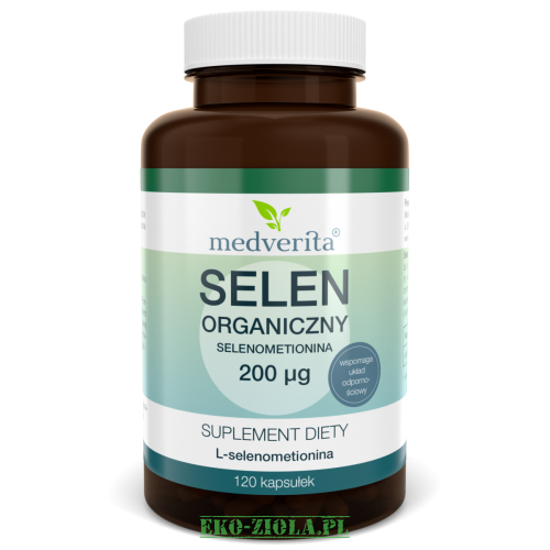 Medverita Selen organiczny 200mcg 120kaps