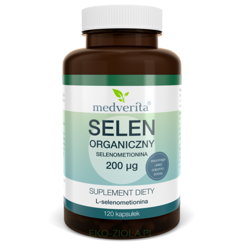 Medverita Selen organiczny 200mcg 120kaps