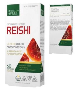 Reishi 450mg 60kaps, Medica Herbs