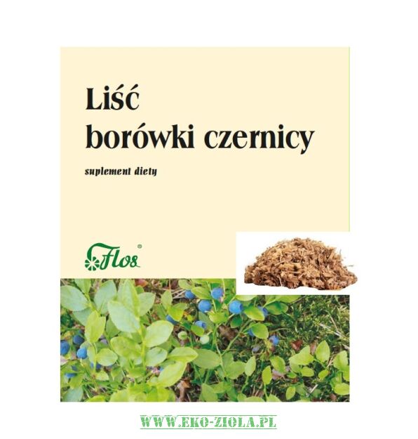 Flos Borówka Czernica liść 50g