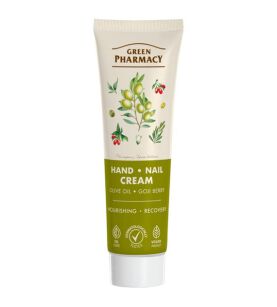 Green Pharmacy Krem do rąk i paznokci Oliwa i goji 100ml