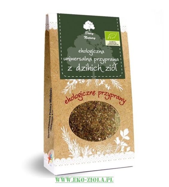 Dary Natury EKO Przyprawa uniwersalna z dzikich ziół 40g