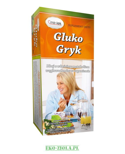 Mir-Lek Herbata Gluko Gryk 60x3g